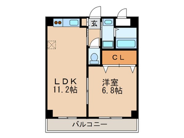 レモナ千成の物件間取画像